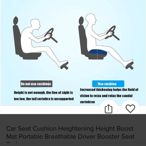 New Adult Driver Car Seat Heightening - Picture 3 of 3